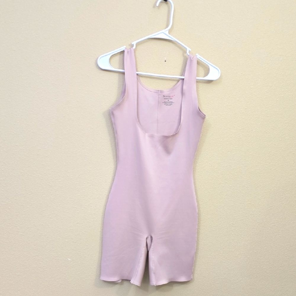 Skinnygirl Tan Shapewear Bodysuit M